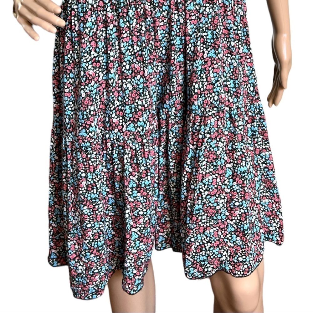 KIRUNDO WOMEN’S Summer Ruffle‎ Multicolor Floral Dress Size XXL - Picture 5 of 14